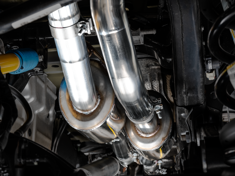 Load image into Gallery viewer, AWE Tuning 2021 RAM 1500 TRX 0FG Cat-Back Exhaust - Diamond Black Tips
