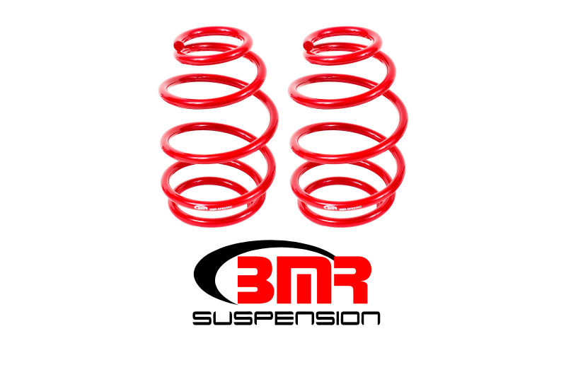 Load image into Gallery viewer, BMR 10-15 5th Gen Camaro V8 Front Lowering Springs - Red
