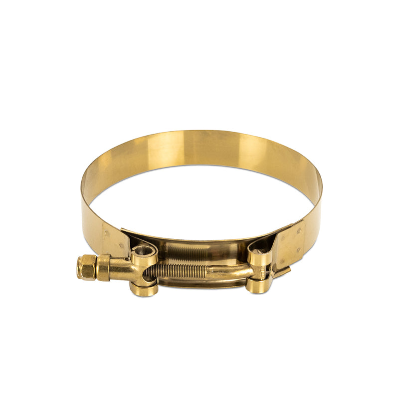 Load image into Gallery viewer, Mishimoto 1.25 Inch Stainless Steel T-Bolt Clamps - Gold
