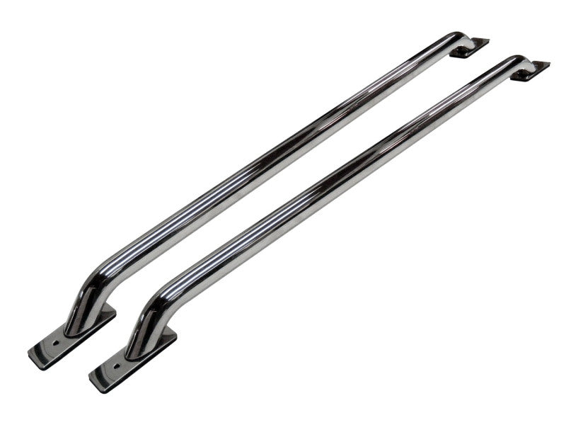 Load image into Gallery viewer, Go Rhino Stake Pocket Bed Rails - Chrome - 3ft
