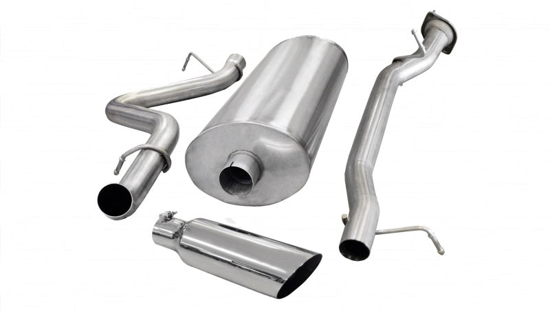 Load image into Gallery viewer, Corsa/dB 07-10 Chevrolet Silverado Crew Cab/Long Bed 2500 6.0L V8 Polished Sport Cat-Back Exhaust
