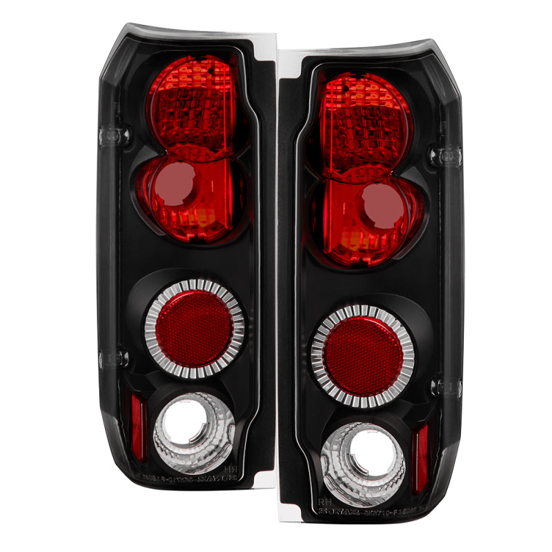 Load image into Gallery viewer, Spyder Ford F150 87-96/Ford Bronco 88-96 Euro Style Tail Lights Black ALT-YD-FF15089-BK
