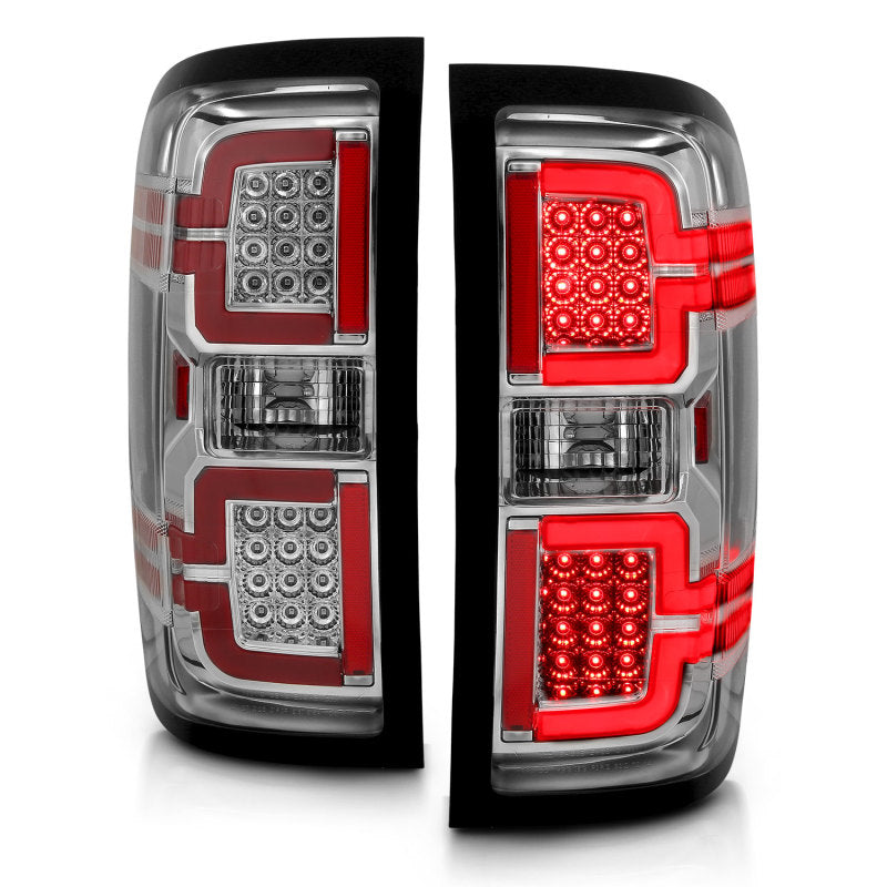 Load image into Gallery viewer, ANZO 2014-2018 Chevy Silverado 1500 LED Taillights Chrome
