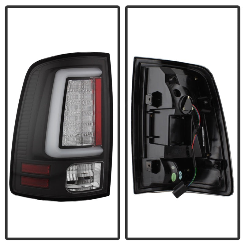 Load image into Gallery viewer, Spyder Dodge Ram 2013-2014 Light Bar LED Tail Lights - Black ALT-YD-DRAM13V2-LED-BK
