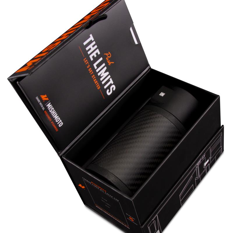 Load image into Gallery viewer, Mishimoto Carbon Fiber Baffled Oil Catch Can
