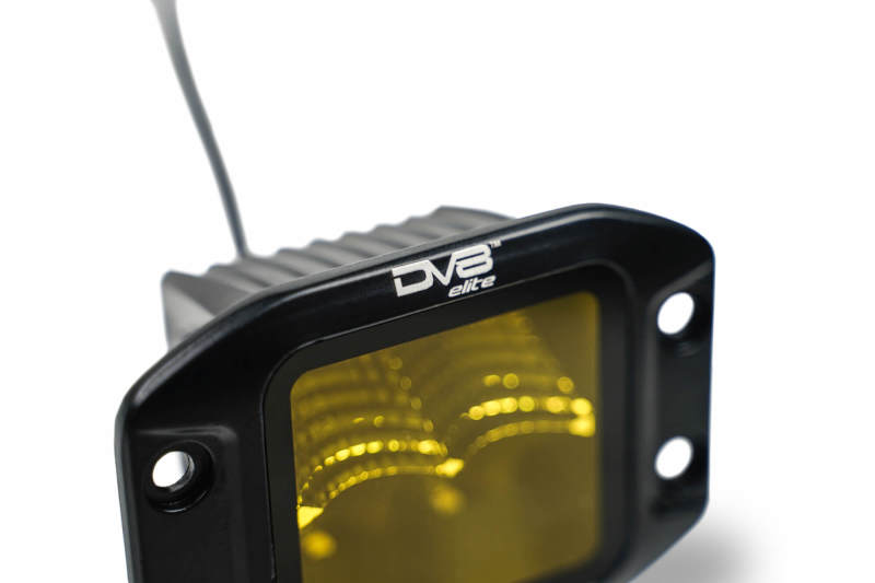 Load image into Gallery viewer, DV8 3-Inch Elite Series LED Amber Flush Mount Pod Light
