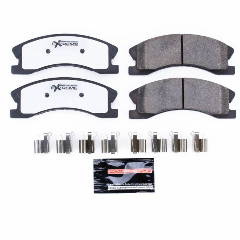 Load image into Gallery viewer, Power Stop 99-04 Jeep Grand Cherokee Front Z26 Extreme Street Brake Pads w/Hardware
