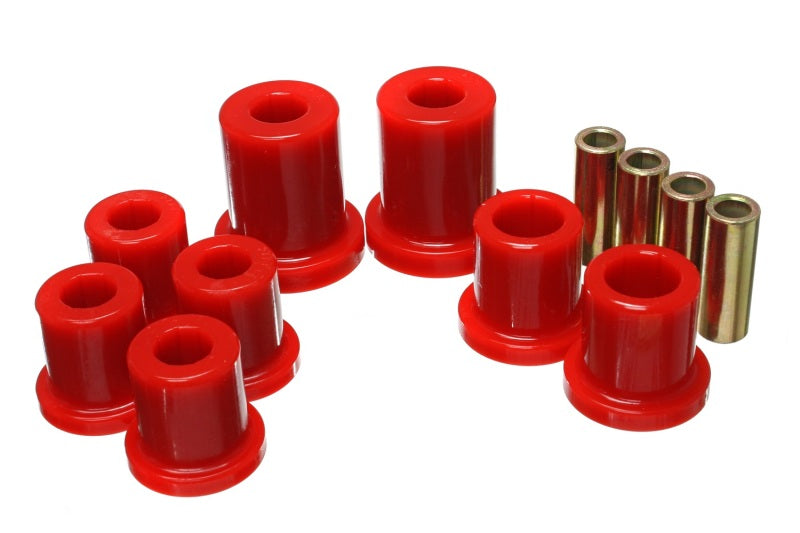 Load image into Gallery viewer, Energy Suspension 03-09 Lexus GX470 / 03-09 Toyota 4Runner 2WD/4WD Red Front Control Arm Bushing Set
