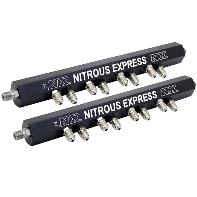 Load image into Gallery viewer, Nitrous Express Distribution Rail Kit (Single Hole Rails)
