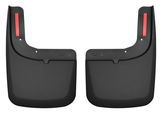 Husky Liners 2017 Ford F-250 / F-350 Super Duty Black Front Mud Guards (w/Flares)
