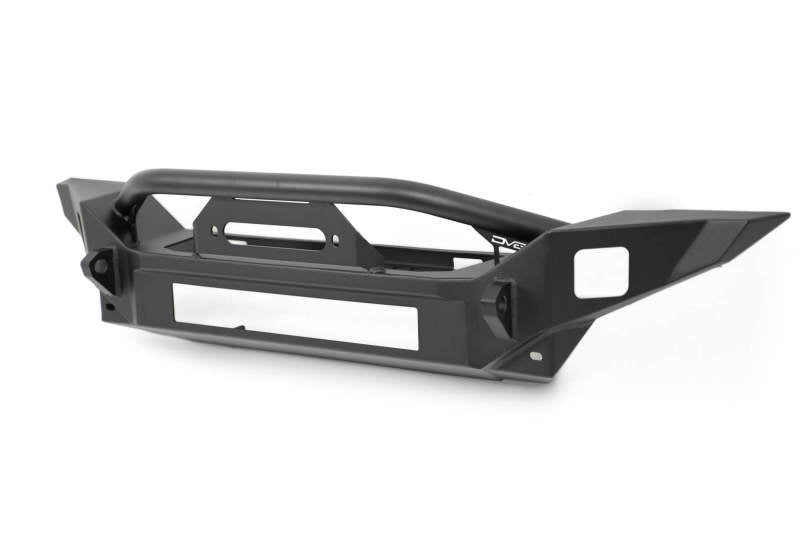 Load image into Gallery viewer, DV8 Offroad 18-23 Jeep Wrangler JL / 20-23 Jeep Gladiator JT FS-7 Mid-Width Winch Front Bumper
