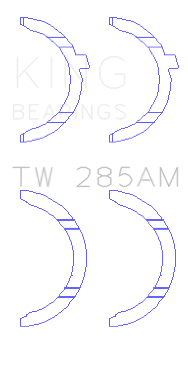 Load image into Gallery viewer, King Engine Bearings 94-01 Toyota 2.4L 2RZ-FE/2.7L 3RZ-FE Thrust Washer Set
