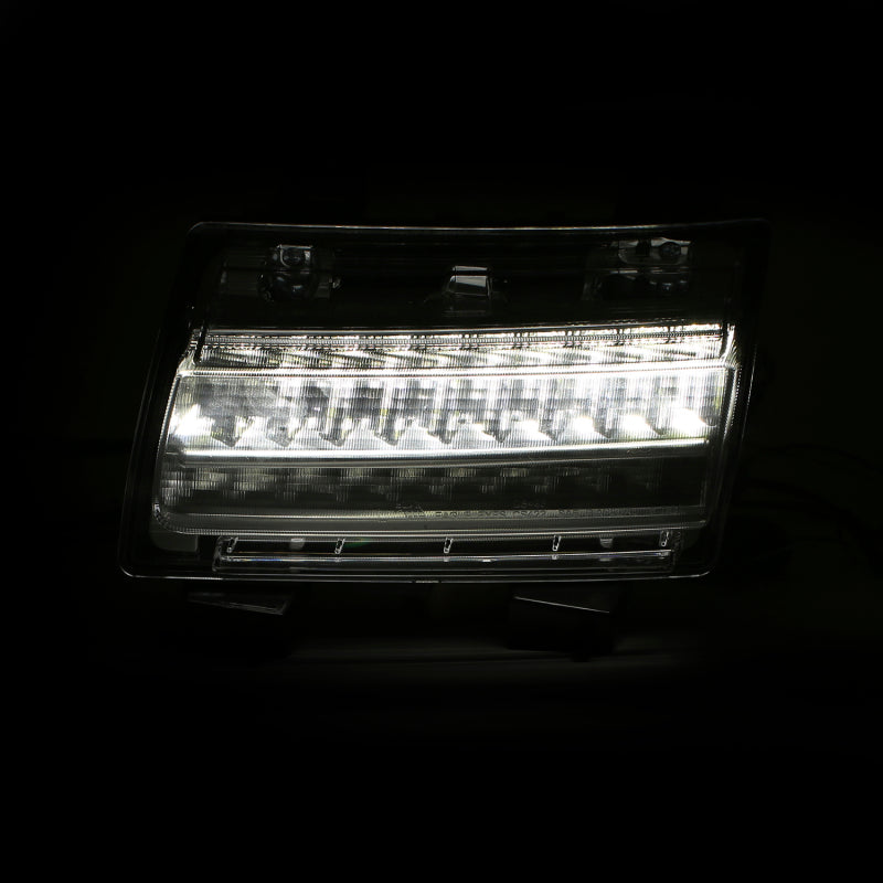 Load image into Gallery viewer, ANZO 18-19 Jeep Wrangler JL LED Chrome Clear w/ Sequential Signal
