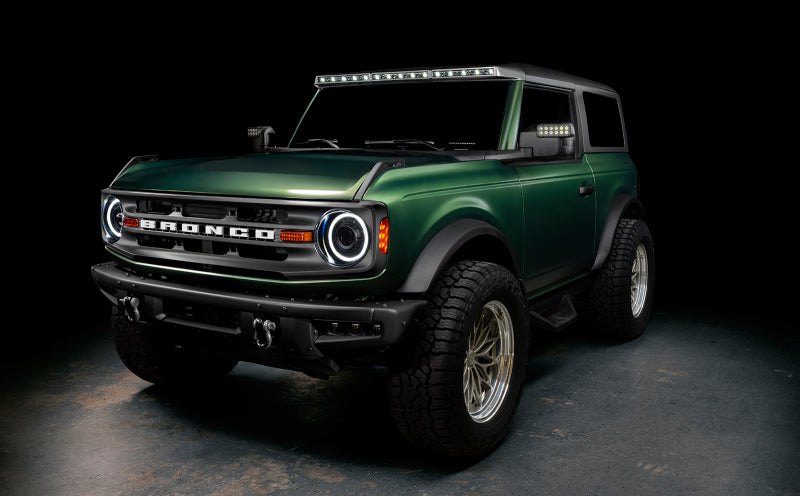 Load image into Gallery viewer, Oracle 2021+ Ford Bronco Integrated Windshield Roof LED Light Bar System NO RETURNS
