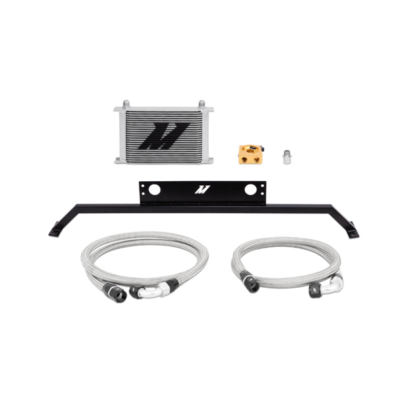 Load image into Gallery viewer, Mishimoto 11-14 Ford Mustang GT 5.0L Oil Cooler Kit - Silver
