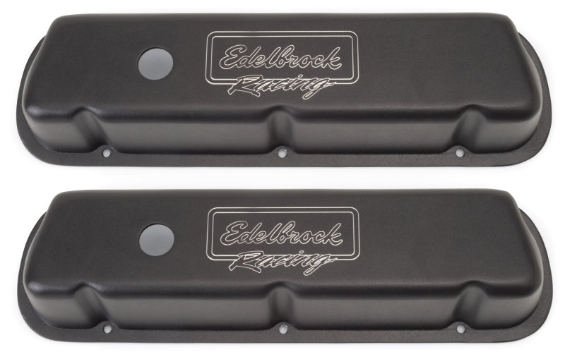 Load image into Gallery viewer, Edelbrock Valve Cover Victor Series Ford 289-302-351W CI V8 Low Black
