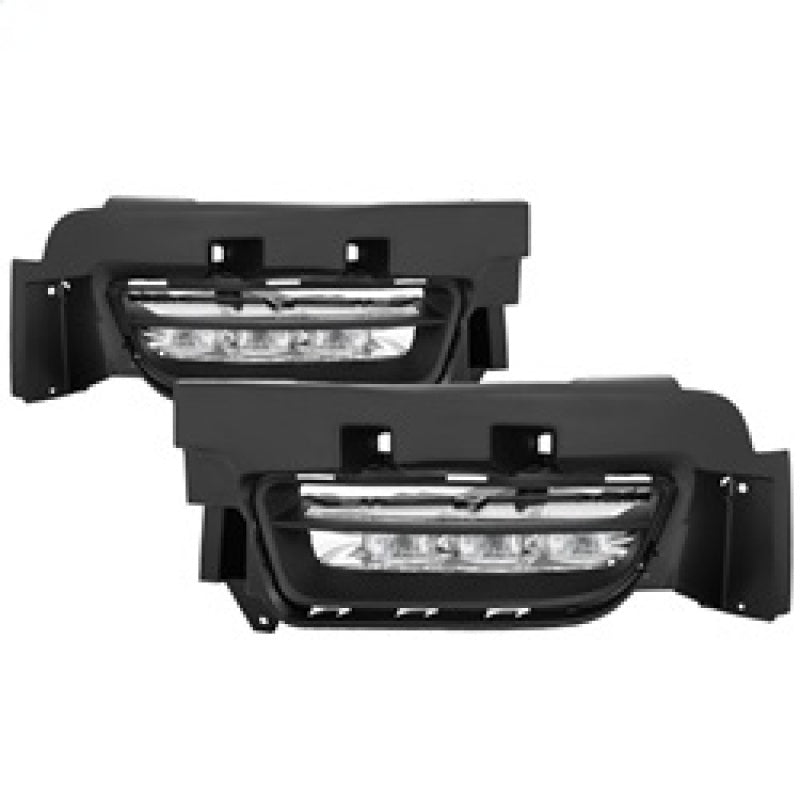 Load image into Gallery viewer, Spyder Dodge Charger 2015-2016 OEM LED Fog Lights W/Universal Switch- Clear FL-DCH2015-LED-C
