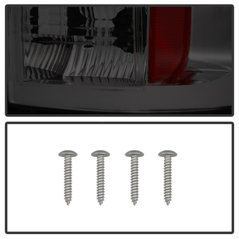 Load image into Gallery viewer, Spyder Dodge Ram 07-08 1500/Ram 07-09 2500/3500 LED Tail Lights Smoke ALT-YD-DRAM06-LED-SM
