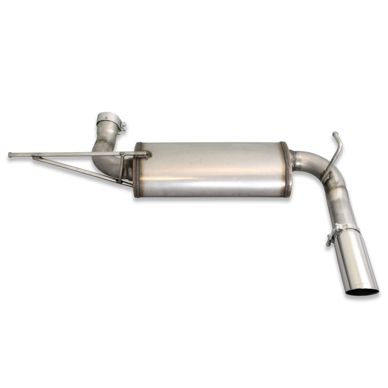 Load image into Gallery viewer, JBA 07-18 Jeep Wrangler JK 3.8L/3.6L 304SS Single Rear Exit Axle Back Exhaust
