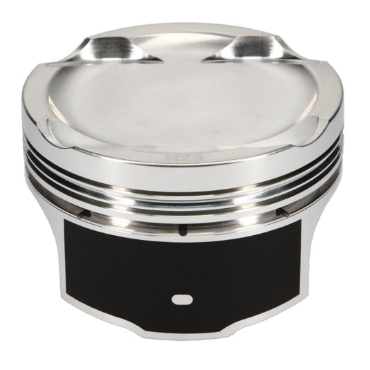 JE Pistons - Set of 4 Mitsubishi 4B11T 88.0mm Bore -8.2 Dish Asymmetrical FSR Pistons - Set of 4