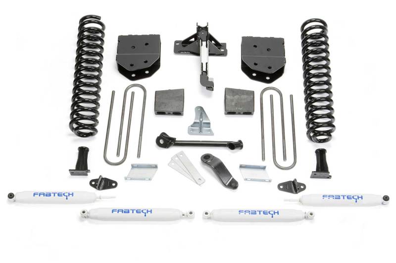Load image into Gallery viewer, Fabtech 08-16 Ford F250/F350 4WD 4in Basic Sys w/Perf Shks
