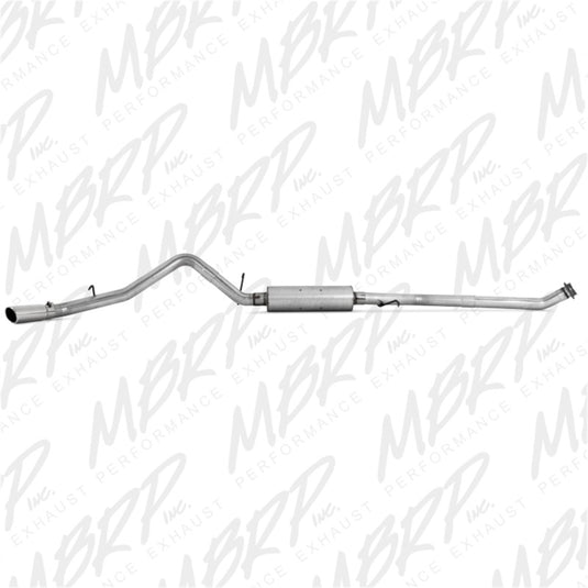 MBRP 2003-2007 Chev/GMC 1500 Classic 4.8/5.3L EC/CC-SB Cat Back Single Side