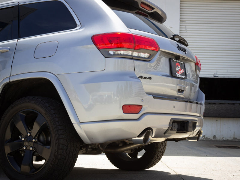 Load image into Gallery viewer, aFe Vulcan Series 2.5in 304SS Cat-Back Exhaust 11-19 Jeep Grand Cherokee (WK2) 5.7L w/ Polished Tips
