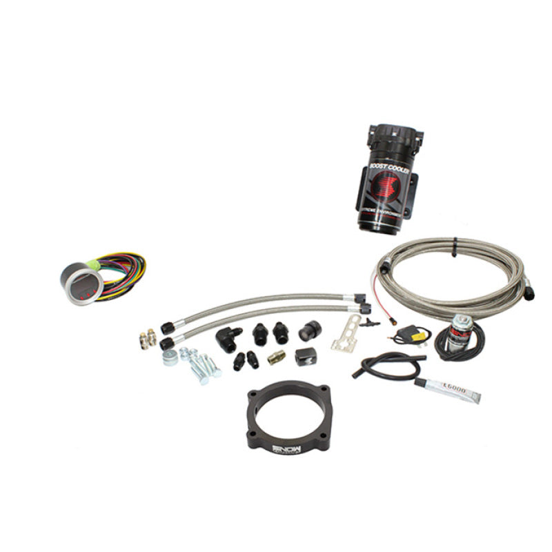 Load image into Gallery viewer, Snow Performance Stg 2 Bst Cooler Challenger Hellcat Water Inj Kit (SS Brded Line/4AN Fit) w/o Tank
