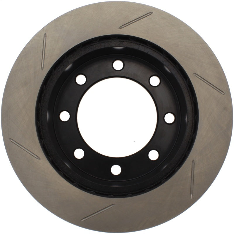 Load image into Gallery viewer, StopTech Power Slot 00-05 Ford Excursion / 99-04 F250/F350 Front Right Slotted CRYO Brake Rotor
