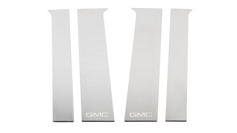 Load image into Gallery viewer, Putco 2020 GMC Sierra HD - GMC Etching - Crew Cab / Double Cab (6pcs) SS Pillar Posts
