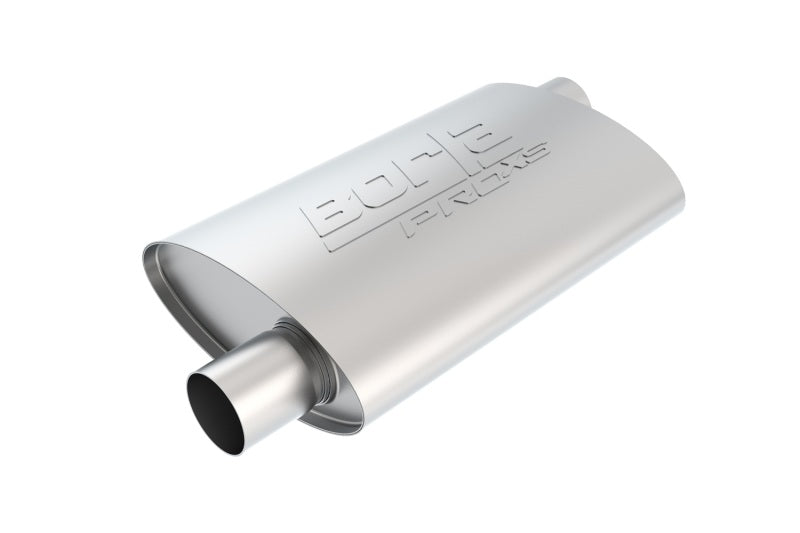 Load image into Gallery viewer, Borla Pro-XS 2.25in Tubing 14in x 4in x 9.5in Oval Offset/Offset Muffler
