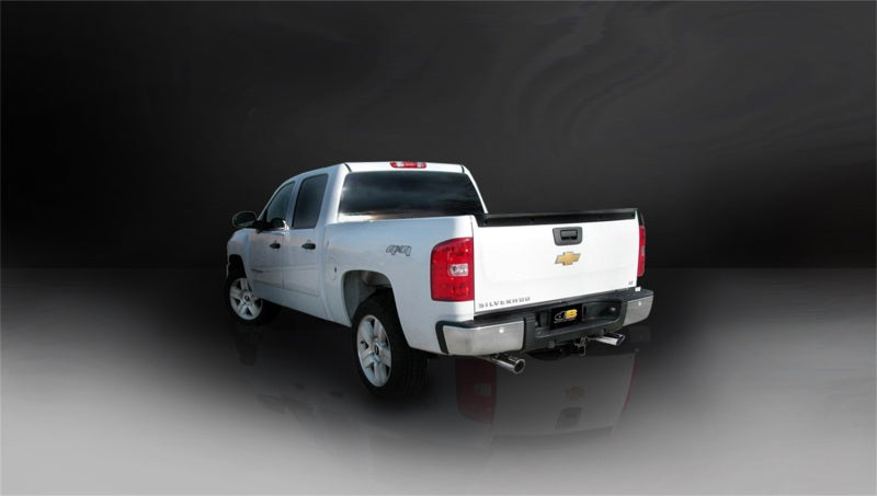 Load image into Gallery viewer, Corsa 2010-2013 Chevrolet Silverado Ext. Cab/Std. Bed 1500 4.8L V8 Polished Sport Cat-Back Exhaust
