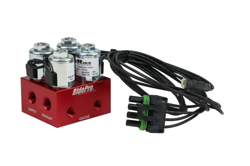 Load image into Gallery viewer, Ridetech RidePro 2-Way Air Valve Assembly Fittings not included
