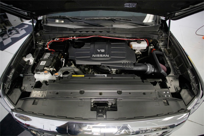 Load image into Gallery viewer, K&amp;N 2017 Nissan Titan V8-5.6L F/I Aircharger Performance Intake
