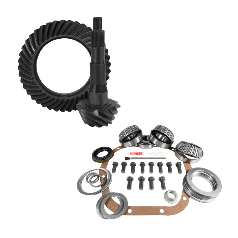 Load image into Gallery viewer, Yukon Gear 10.5in Ford 3.73 Rear Ring &amp; Pinion Install Kit
