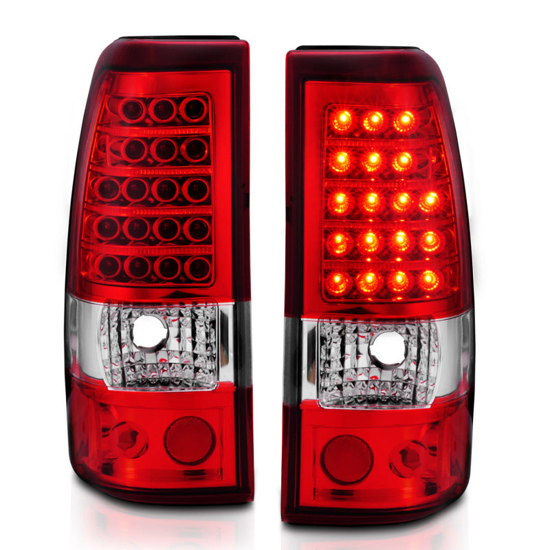 Load image into Gallery viewer, ANZO 2003-2006 Chevrolet Silverado 1500 LED Taillights Red/Clear
