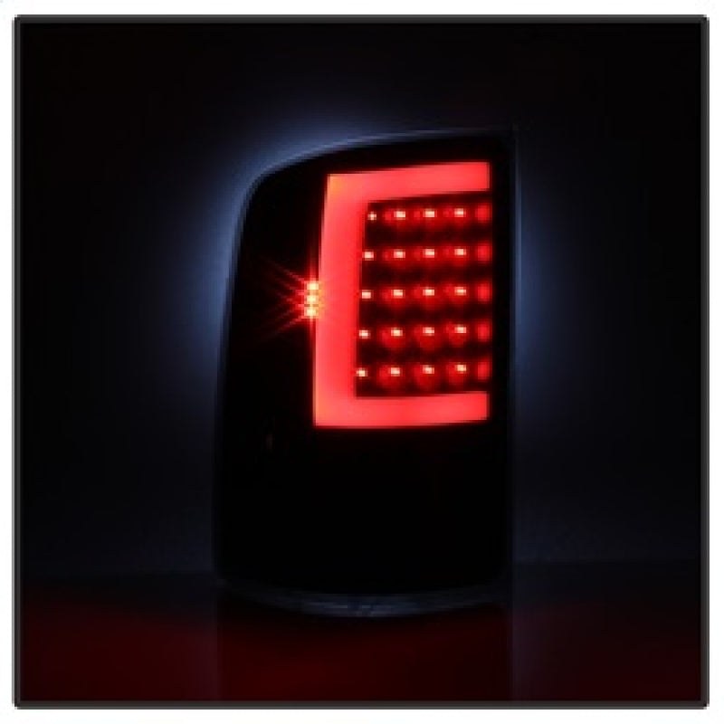 Load image into Gallery viewer, xTune 07-13 GMC Sierra 1500 LED Tail Lights - Black Smoke (ALT-ON-GS07-G2-LED-BSM)
