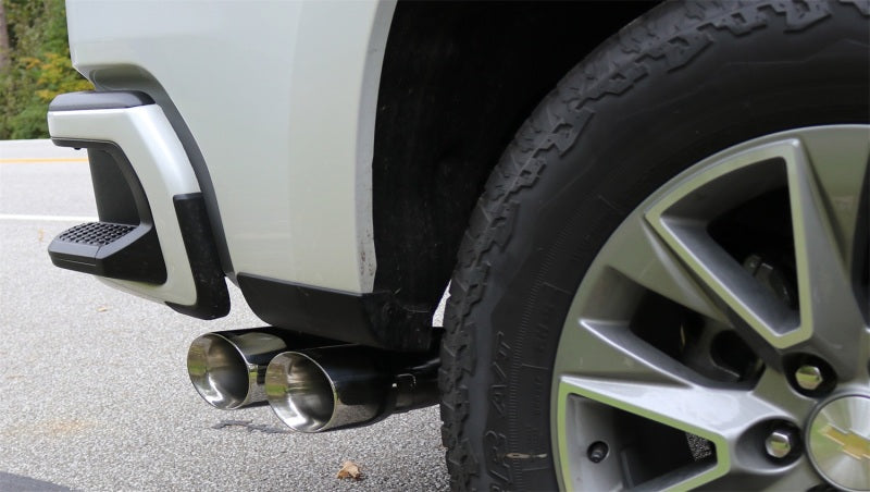 Load image into Gallery viewer, Corsa 2019-24 Chevy Silverado 5.3L Crew Cab Short Bed Sport Cat-Back Dual Rear Exit w/ Polished Tips
