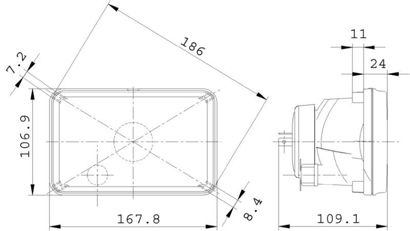 Load image into Gallery viewer, Hella HB2 12V/55W Low &amp; High Halogen Conversion Head Lamp Kit
