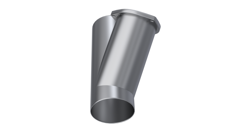 Load image into Gallery viewer, QTP 4in Weld-On QTEC Exhaust Cutout Y-Pipe
