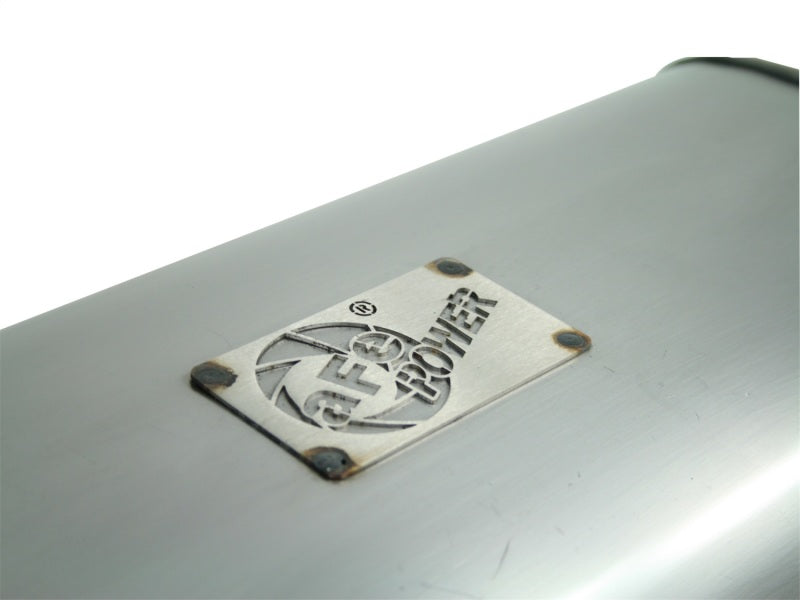 Load image into Gallery viewer, aFe MACHForce XP Exhaust Cat-Back 3in SS-409 w/ Polished Tip 97-03 Ford F-150 V8 4.6/5.4L
