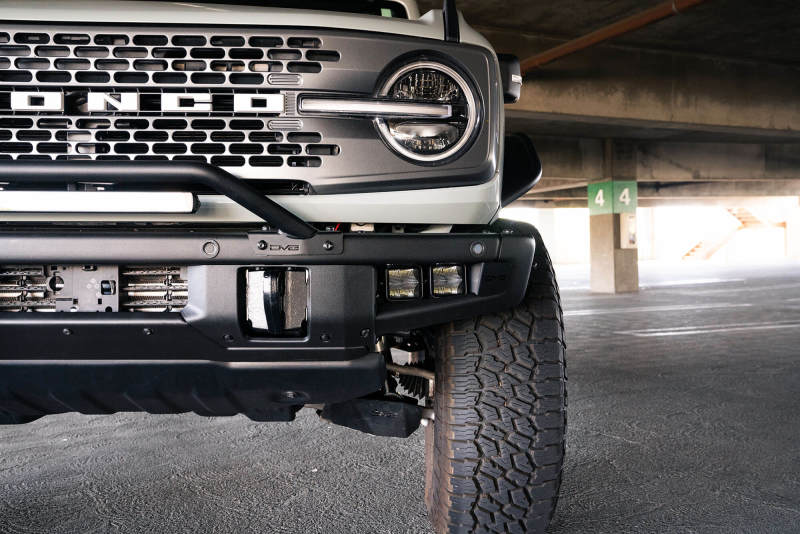 Load image into Gallery viewer, DV8 Offroad 21-22 Ford Bronco Factory Bumper Pocket Light Mount (Pair) 3in LED Pod Lights
