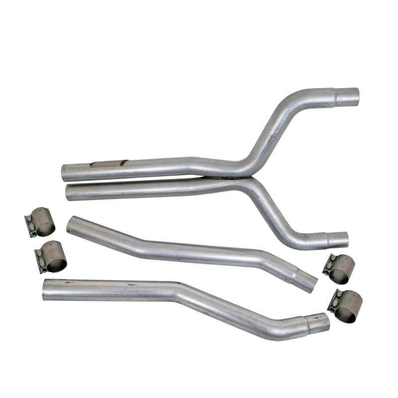 Load image into Gallery viewer, BBK 10-15 Camaro LS3 High Flow After Cat X Pipe - 2-3/4
