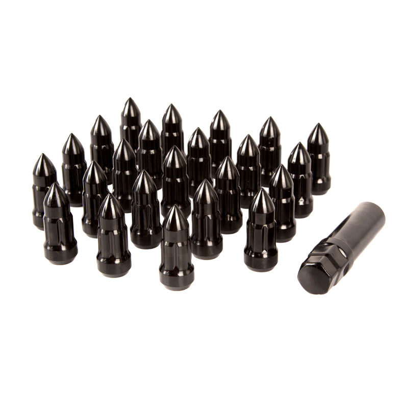 Load image into Gallery viewer, Rugged Ridge Lug Bullet Style Black 1/2-20
