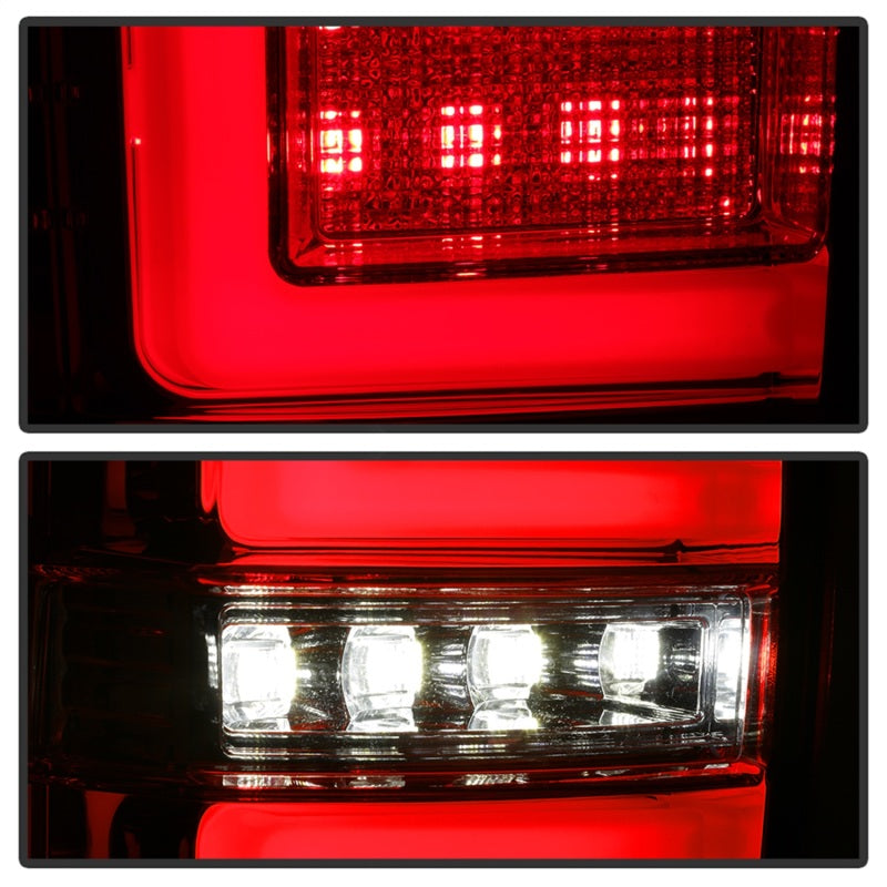 Load image into Gallery viewer, Spyder 16-17 Toyota Tacoma LED Tail Lights - Red Clear (ALT-YD-TT16-LED-RC)
