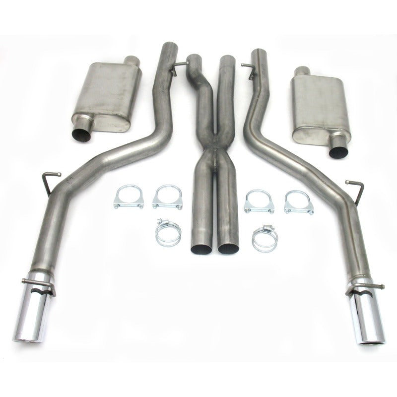 Load image into Gallery viewer, JBA 05-10 Chrysler/Dodge Cars 6.1L 409SS Dual Rear Exit Cat-Back Exhaust
