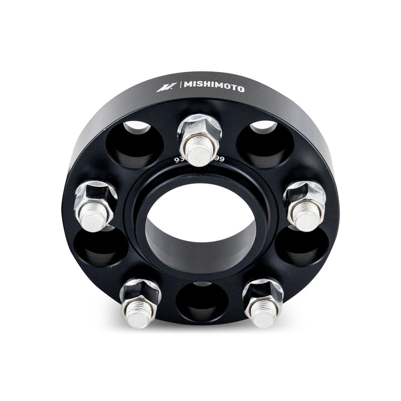 Load image into Gallery viewer, Mishimoto Wheel Spacers - 5X114.3 / 70.5 / 25 / M14 - Black
