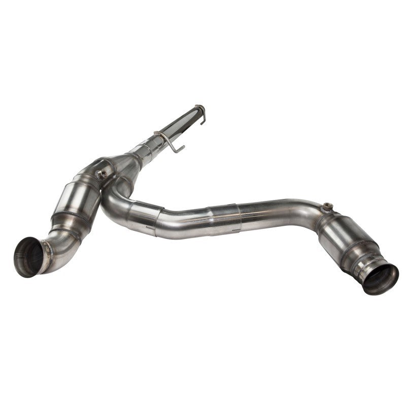 Load image into Gallery viewer, Kooks 2009+ Dodge 1500 HEMI Pick Up Truck 3in x OEM Cat SS Y Pipe Kooks Header Req
