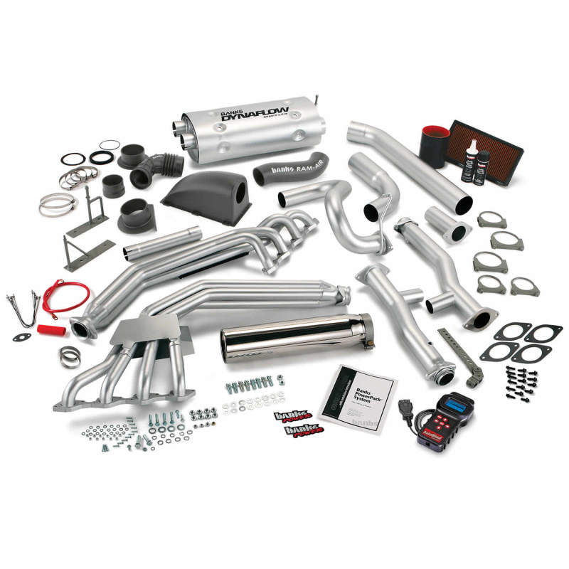 Load image into Gallery viewer, Banks Power 05-08 GM 8.1L Mh-W24 (R-Exit) PowerPack System W/AutoMind
