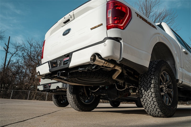 Load image into Gallery viewer, Corsa 2021-2025 Ford F-150 SuperCrew/5.5ft Bed 3.5L V6 Sport Cat-Back Dual Rear Exit-Polished
